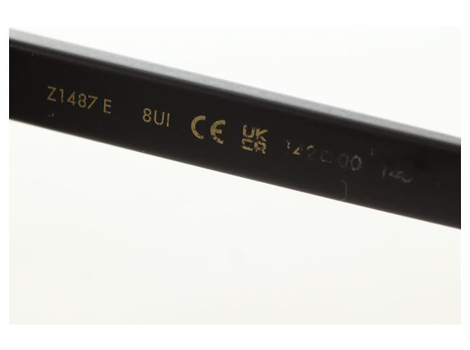 Gafas de sol redondas LOUIS VUITTON Monogram LV Waimea de plástico Marrón Auth 181664SAM Castaño Monograma - vista 20