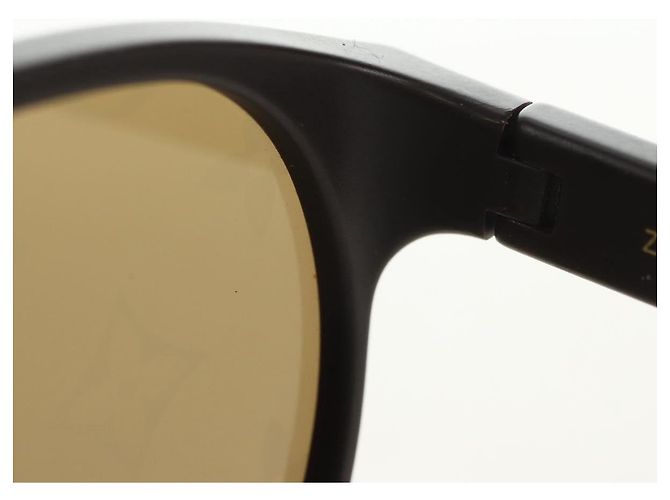 Gafas de sol redondas LOUIS VUITTON Monogram LV Waimea de plástico Marrón Auth 181664SAM Castaño Monograma - vista 21