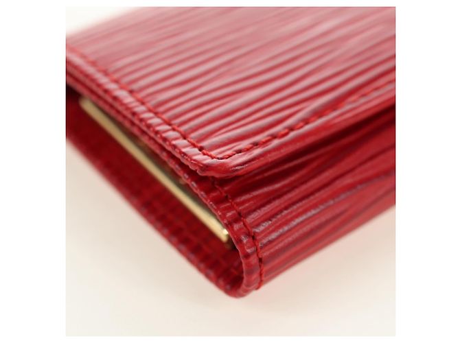 LOUIS VUITTON Epi Multicles 4 Key Case Rosso M63827 LV Auth 179511M - vista 14