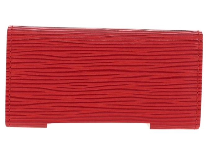 LOUIS VUITTON Epi Multicles 4 Key Case Rosso M63827 LV Auth 179511M - vista 2
