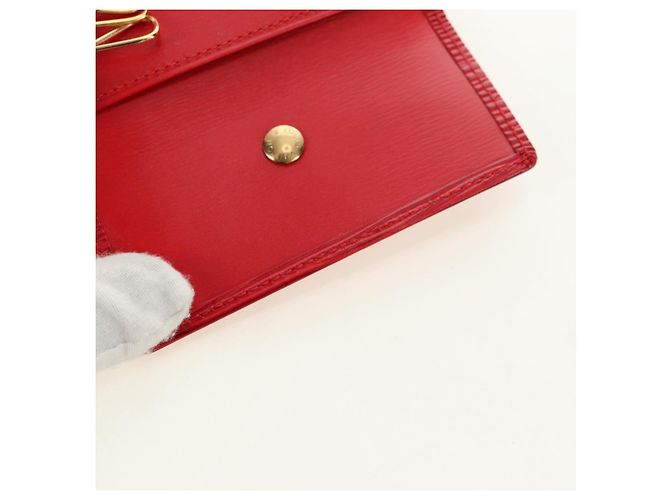 LOUIS VUITTON Epi Multicles 4 Key Case Rosso M63827 LV Auth 179511M - vista 20
