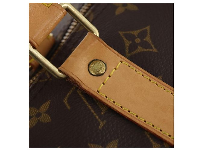 LOUIS VUITTON Monogram Keepall 55 Boston Bag M41424 LV Auth 171243A Monogramma - vista 17