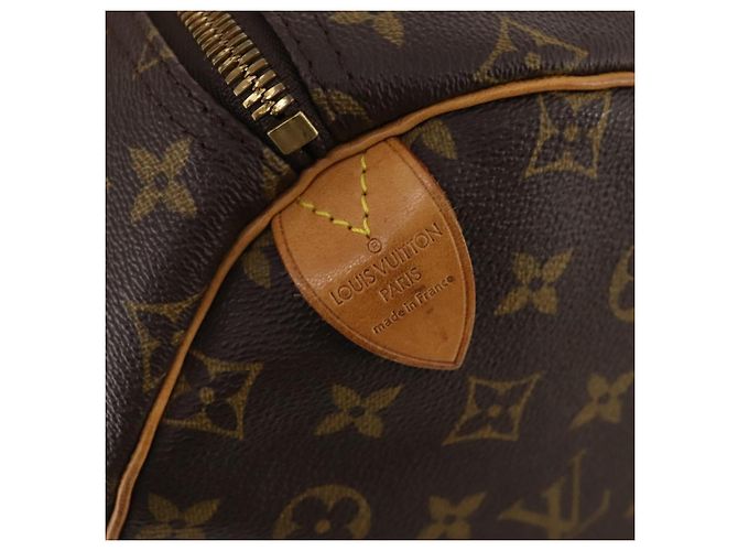 LOUIS VUITTON Monogram Keepall 55 Boston Bag M41424 LV Auth 171243A Monogramma - vista 18