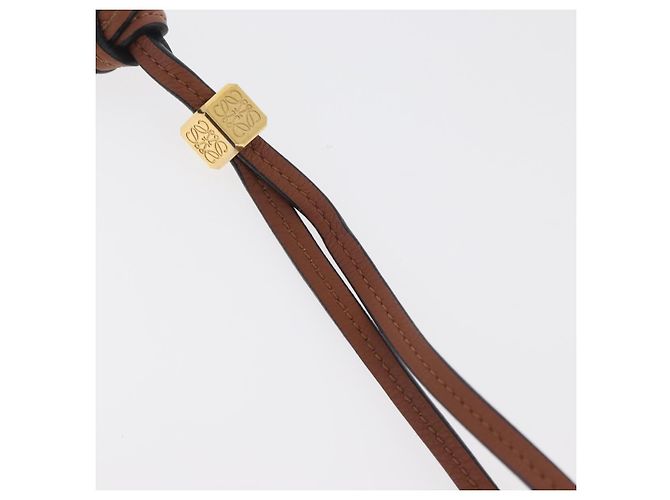 LOEWE Studio Ghibli Howl's Moving Castle Hin Charm Leather Beige Auth 167392SM - vista 11