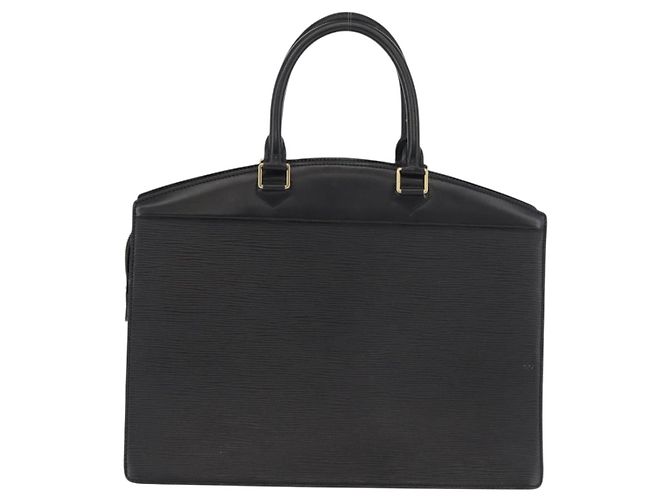 Borsa LOUIS VUITTON Epi Riviera Nera M48182 LV Auth BA13046 Nero - vista 2