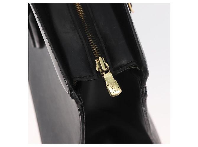 Borsa LOUIS VUITTON Epi Riviera Nera M48182 LV Auth BA13046 Nero - vista 20