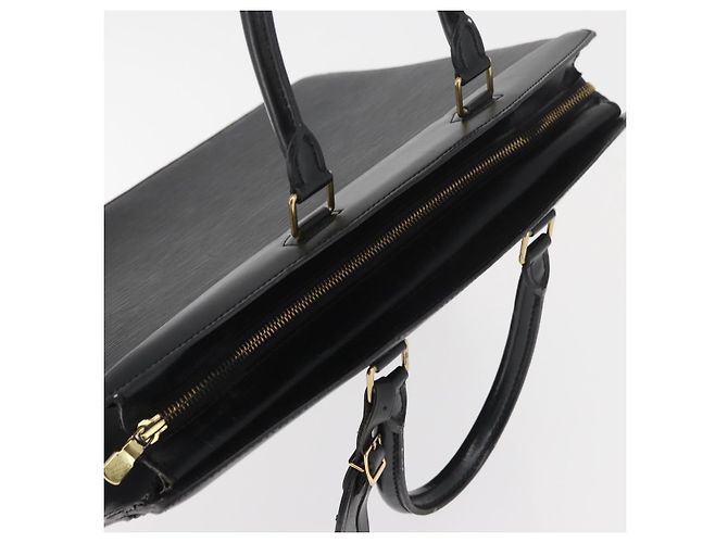 Borsa LOUIS VUITTON Epi Riviera Nera M48182 LV Auth BA13046 Nero - vista 6