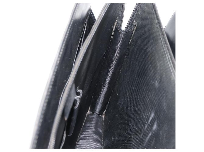 Borsa GUCCI GG Canvas Nera Argento Auth 181578 Nero - vista 20