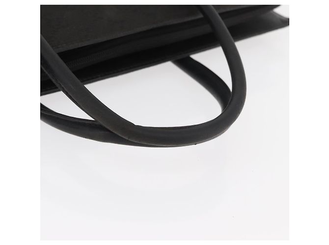 Borsa GUCCI GG Canvas Nera Argento Auth 181578 Nero - vista 8