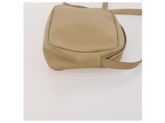 Borsa a tracolla Salvatore Ferragamo Gancini in pelle 2 set Bianco Beige Auth BA13060 - vista 12