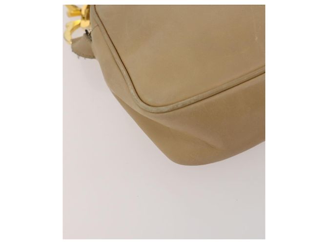 Borsa a tracolla Salvatore Ferragamo Gancini in pelle 2 set Bianco Beige Auth BA13060 - vista 16