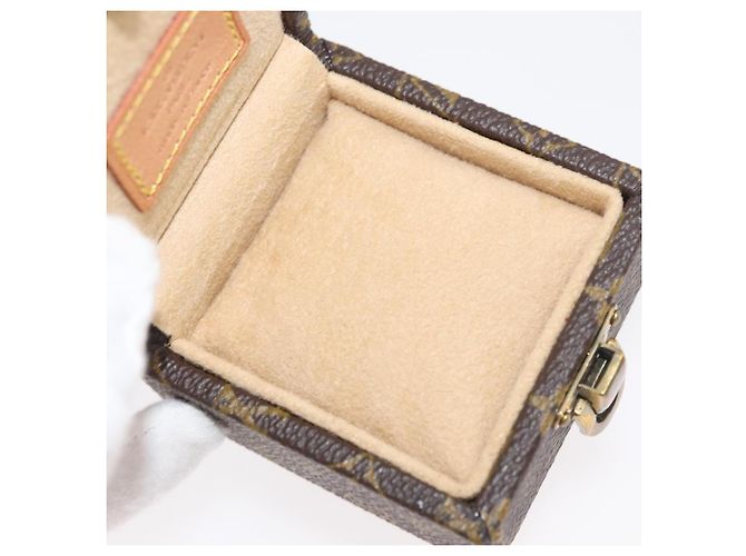 LOUIS VUITTON Monogram Case Eccrine Declaration Jewelry Box M21010 Auth 167372M - view 11