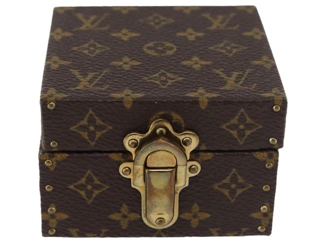 LOUIS VUITTON Monogram Case Eccrine Declaration Jewelry Box M21010 Auth 167372M - view 13