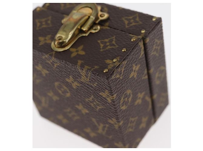 LOUIS VUITTON Monogram Case Eccrine Declaration Jewelry Box M21010 Auth 167372M - view 14