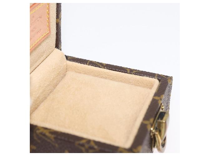 LOUIS VUITTON Monogram Case Eccrine Declaration Jewelry Box M21010 Auth 167372M - view 17