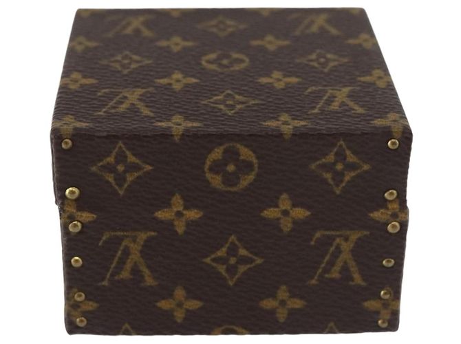 LOUIS VUITTON Monogram Case Eccrine Declaration Jewelry Box M21010 Auth 167372M - view 2
