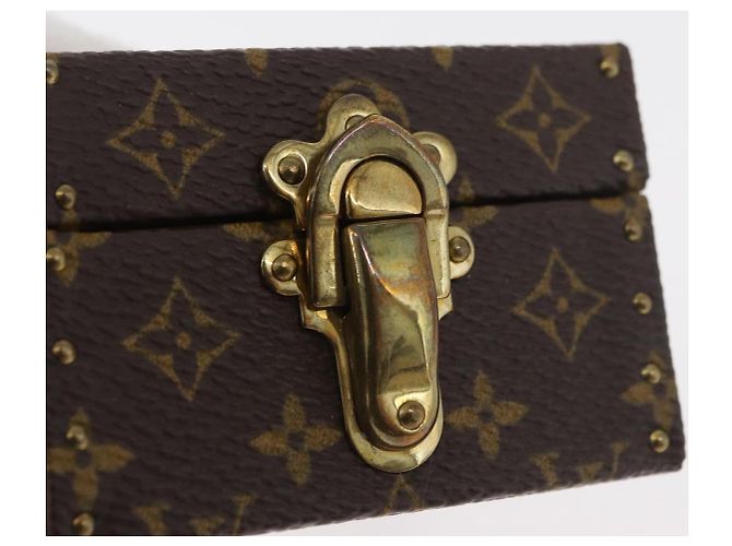 LOUIS VUITTON Monogram Case Eccrine Declaration Jewelry Box M21010 Auth 167372M - view 8