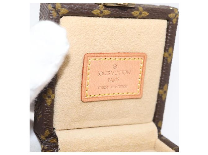 LOUIS VUITTON Monogram Case Eccrine Declaration Jewelry Box M21010 Auth 167372M - view 9