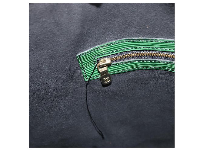 LOUIS VUITTON Epi Randonnee GM Shoulder Bag Green M43084 LV Auth 178881 Verde - vista 20