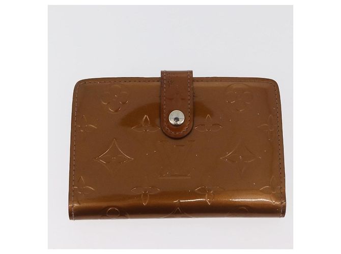 LOUIS VUITTON Monogram Vernis Portemonnaie 4 Set Brown LV Auth BA13052 Braun Monogramm - Ansicht 2