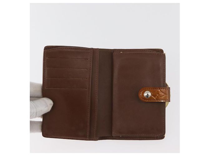 LOUIS VUITTON Monogram Vernis Portemonnaie 4 Set Brown LV Auth BA13052 Braun Monogramm - Ansicht 7