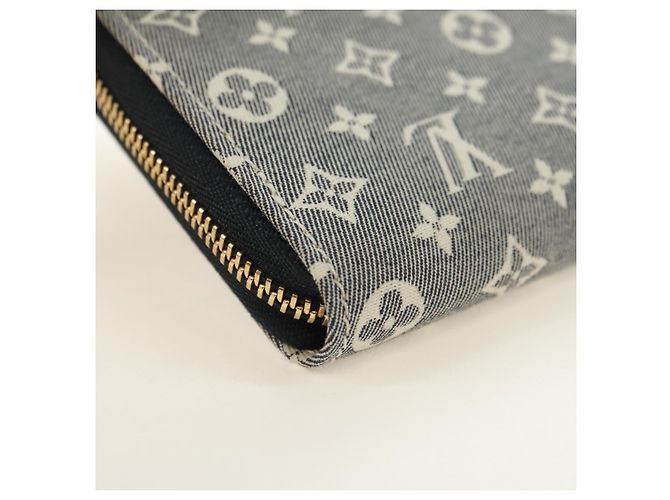 LOUIS VUITTON Monogram Idylle Zippy Coin Purse Navy M63004 LV Auth ki6662M Azul marino - vista 15