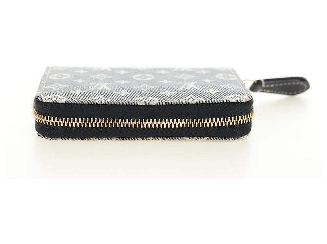 LOUIS VUITTON Monogram Idylle Zippy Coin Purse Navy M63004 LV Auth ki6662M Azul marino - vista 5