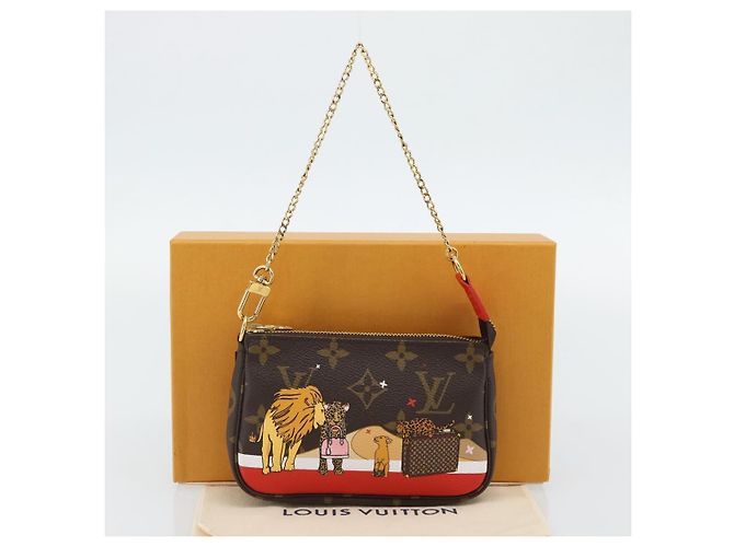 LOUIS VUITTON Monogram Mini Pochette Accessoires Tasche M63830 LV Auth 182310SAM Monogramm - Ansicht 12