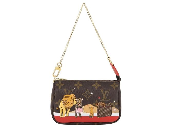 LOUIS VUITTON Monogram Mini Pochette Accessoires Tasche M63830 LV Auth 182310SAM Monogramm - Ansicht 13