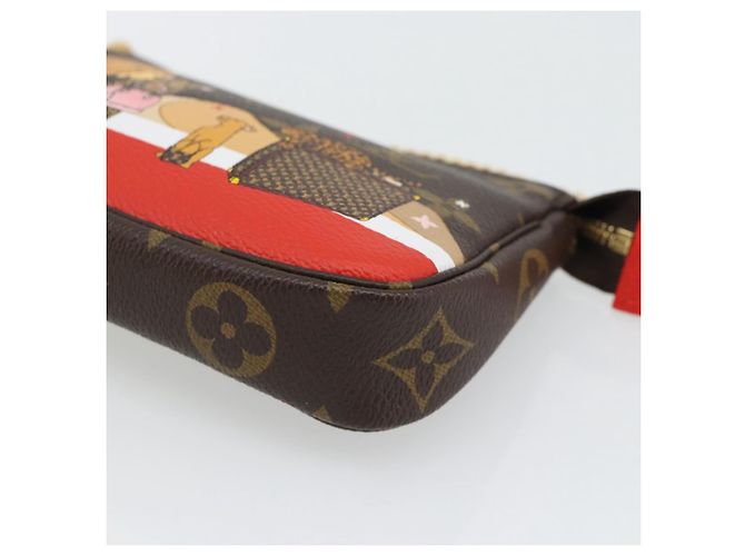 LOUIS VUITTON Monogram Mini Pochette Accessoires Tasche M63830 LV Auth 182310SAM Monogramm - Ansicht 14