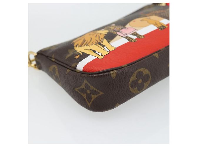 LOUIS VUITTON Monogram Mini Pochette Accessoires Tasche M63830 LV Auth 182310SAM Monogramm - Ansicht 15