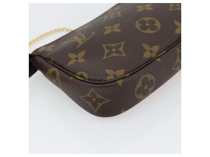 LOUIS VUITTON Monogram Mini Pochette Accessoires Tasche M63830 LV Auth 182310SAM Monogramm - Ansicht 17