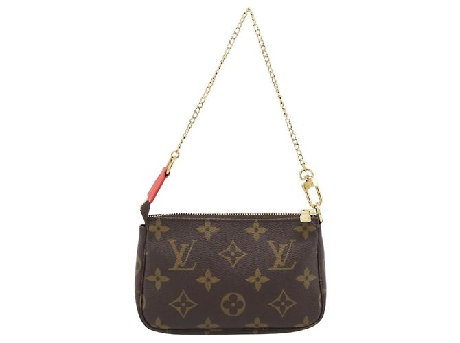 LOUIS VUITTON Monogram Mini Pochette Accessoires Tasche M63830 LV Auth 182310SAM Monogramm - Ansicht 2