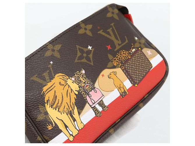 LOUIS VUITTON Monogram Mini Pochette Accessoires Tasche M63830 LV Auth 182310SAM Monogramm - Ansicht 20