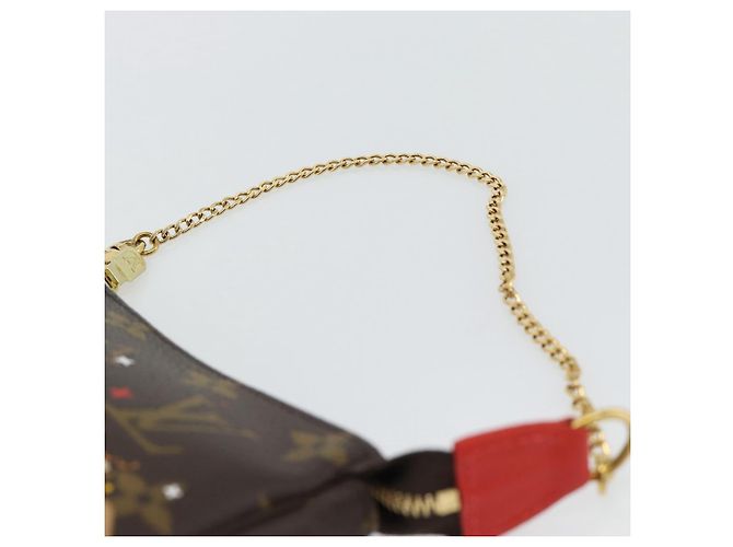 LOUIS VUITTON Monogram Mini Pochette Accessoires Tasche M63830 LV Auth 182310SAM Monogramm - Ansicht 8