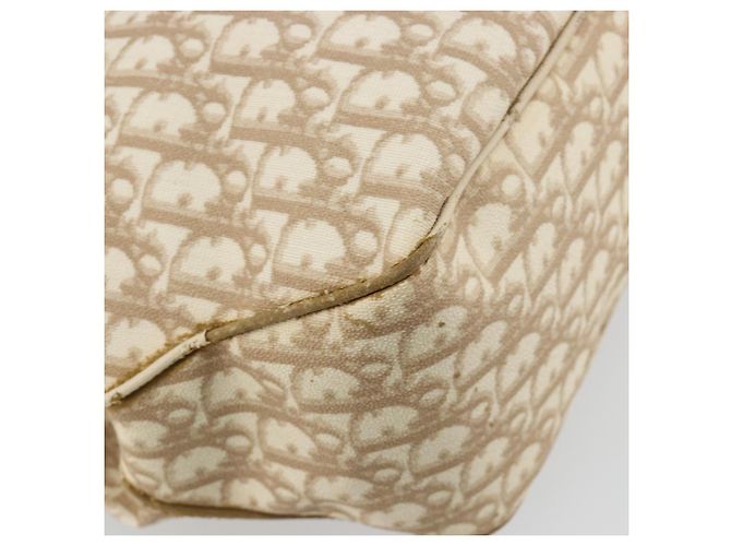 Borsa Christian Dior Trotter Canvas Chain Romantic in PVC Rosa Argento Auth 181736 - vista 16