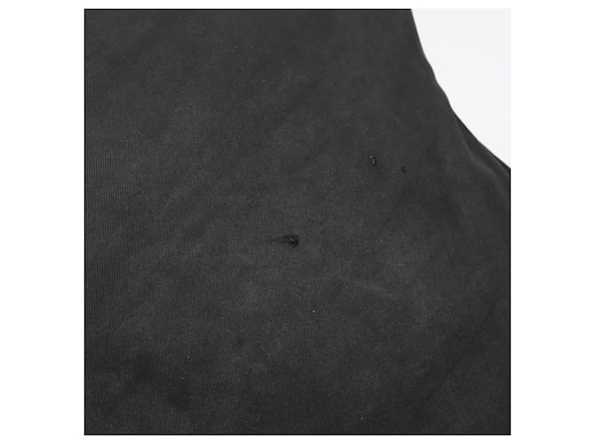 Borsa a tracolla PRADA Nylon Nero Argento Auth 181330 - vista 8