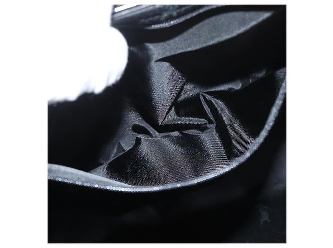 SAINT LAURENT Tote Bag Lackleder Schwarz Silber Auth bs35398 - Ansicht 23