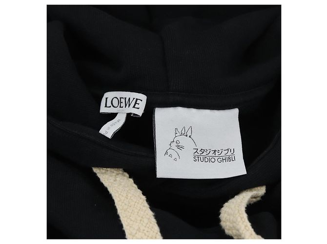 Sudadera LOEWE LOEWE Studio Ghibli My Neighbor Totoro de Algodón Auténtica 167364SM Negro - vista 9