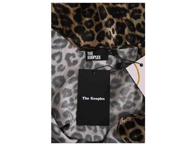 The Kooples Vestido marrón - vista 5