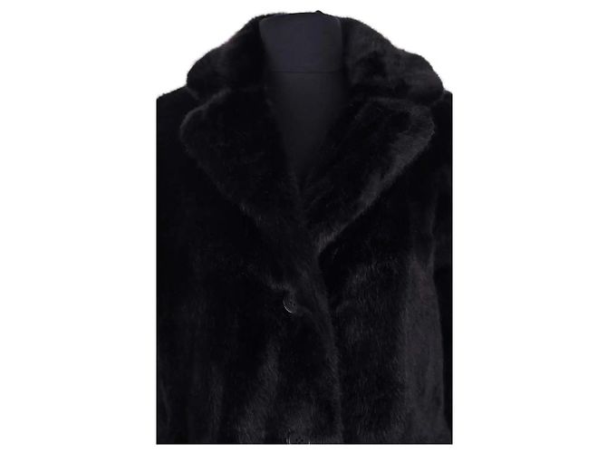 Claudie Pierlot Abrigo negro - vista 2