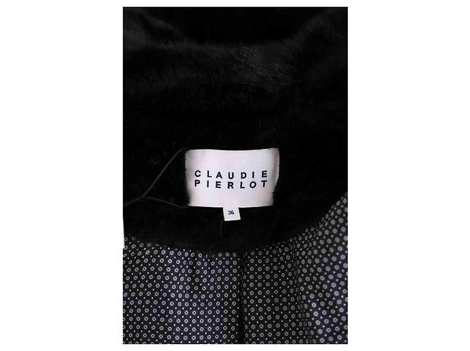 Claudie Pierlot Abrigo negro - vista 5