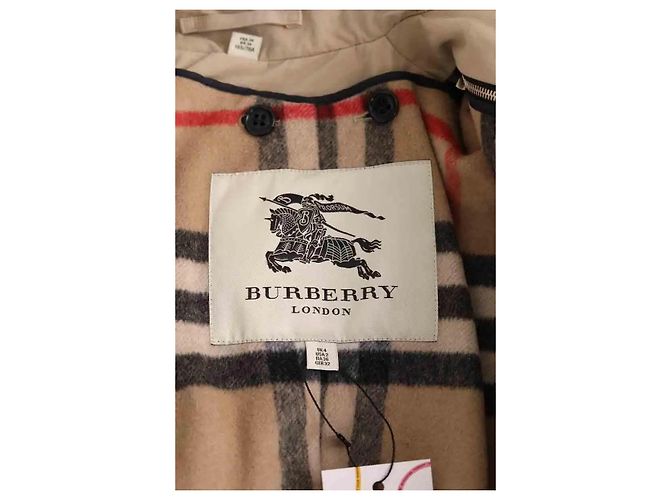 Burberry Gabardina beige - vista 5