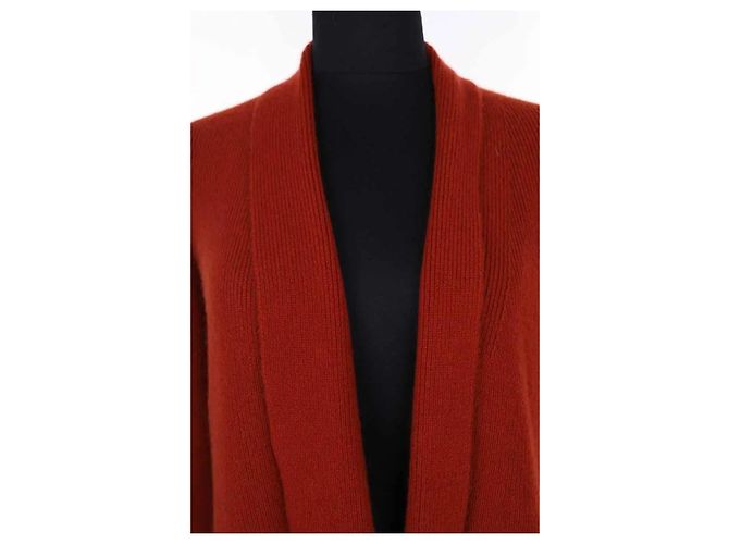 Eric Bompard Cardigã vermelho - vista 2