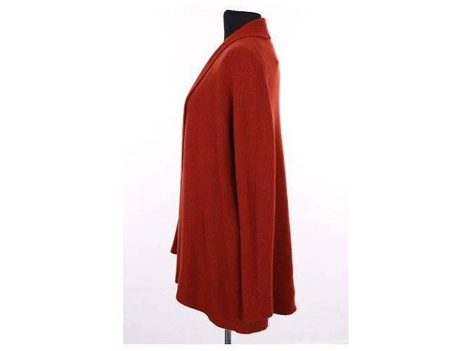 Eric Bompard Cardigã vermelho - vista 3