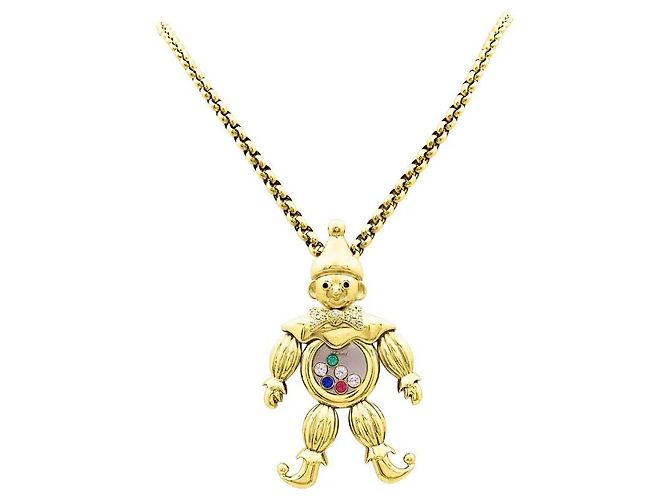 Collana Chopard, "Happy Clown", oro, pietre colorate. Modello grande. - vista 2