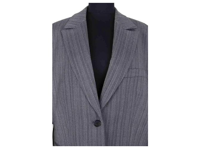 Anine Bing Blazer gris - vista 2