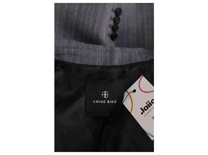 Anine Bing Blazer gris - vista 5