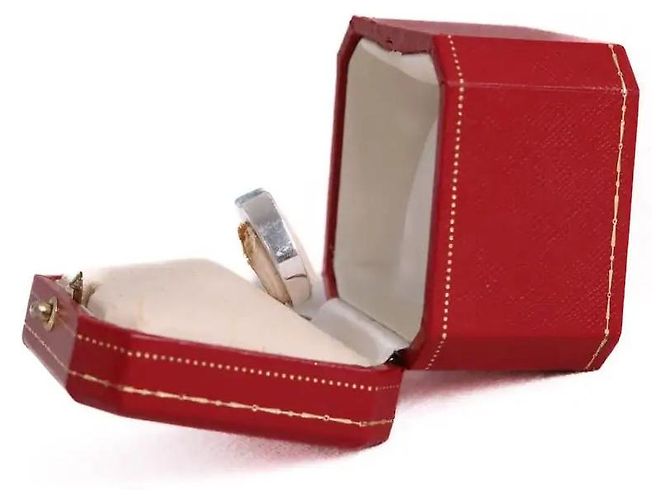 Cartier Anillo Tank plateado Plata - vista 2