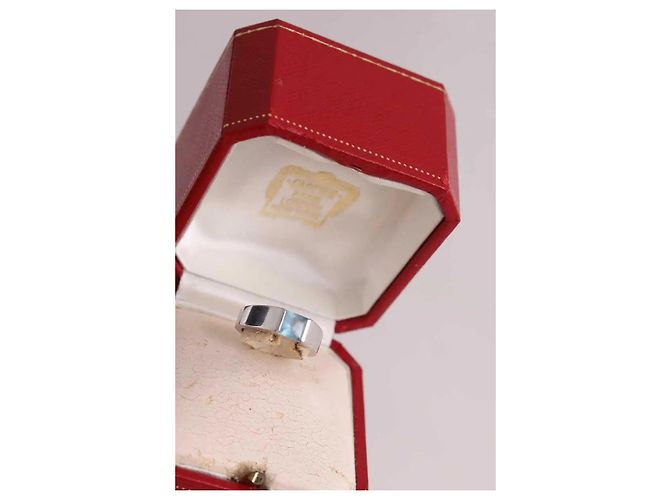 Cartier Anillo Tank plateado Plata - vista 4